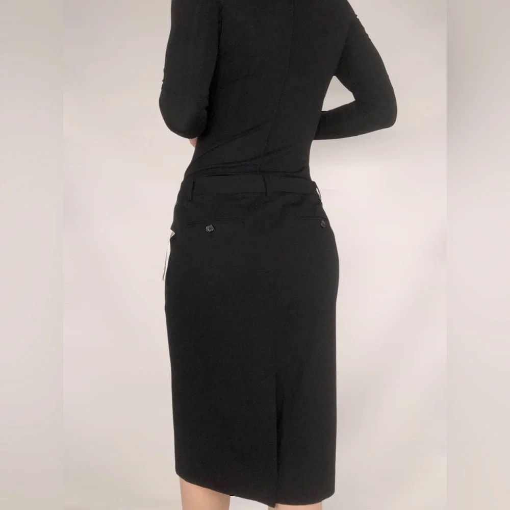 NWT Ralph Lauren Blue Label Wool Midi Skirt - Picture 5 of 6